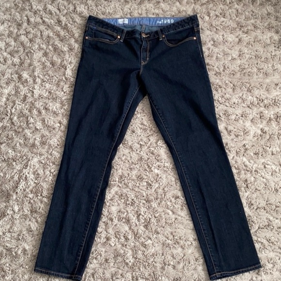 Gap always skinny indigo jeans sz 16 in EUC - Picture 1 of 6